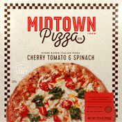 Midtown Pizza Pizza, Cherry Tomato & Spinach, Italian, Stone Baked
