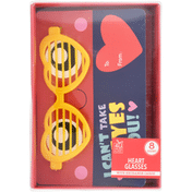 4 U From Me Heart Glasses with Exchange Cards