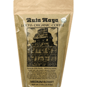 Ruta Maya Coffee, 100% Organic, Whole Bean, Medium Roast