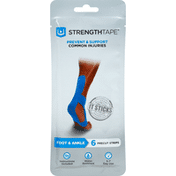 StrengthTape Precut Strips, Foot & Ankle