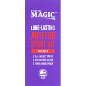 Nano Magic Anti Fog Sport Kit, Long-Lasting