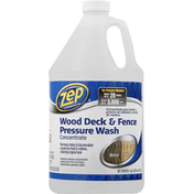 Zep Pressure Wash Concentrate, Wood Deck & Fence