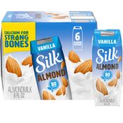 Silk Shelf-Stable Vanilla Almond Milk Singles