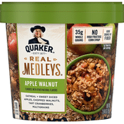 Quaker Real Medleys Apple Walnut Oatmeal