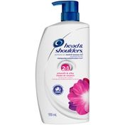 Head & Shoulders Smooth & Silky Head and Shoulders Smooth & Silky 2in1 Dandruff Shampoo + Conditioner, 930 mL  Hair Care