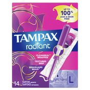 Tampax Tampons Unscented Light Absorbency