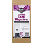 First Street Soap Dispenser, 800 Milliliter