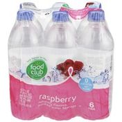 Food Club Raspberry Flavored Purified Water Beverage