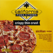 California Pizza Kitchen Pizza, Crispy Thin Crust, Sicilian Recipe