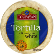 Toufayan Tortilla, White, Soft Taco Style