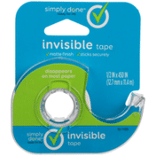 Simply Done Invisible Tape