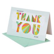 American Greetings Thank You Card (Biggest Thank You)