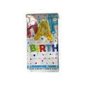 Unique Happy Balloon Birthday Table Cover