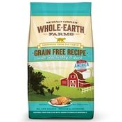Whole Earth Farms Grain Free Recipe With Real Turkey & Duck Natural Food For Cats