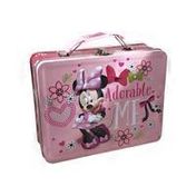 The Tin Box Co Minnie Mouse Adorable Me Carry All Lunch Box