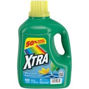 Xtra Liquid Laundry Detergent, Mountain Rain,