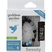 goddess garden Bracelet & Blend, Aromatherapy, Organics, Serenity