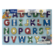 Melissa & Doug Alphabet Wooden Peg Puzzle