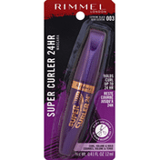 Rimmel Volume & Curl Mascara, 24 HR, Extreme Black 003