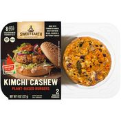 Sweet Earth Kimchi Cashew Plant-Based Burgers