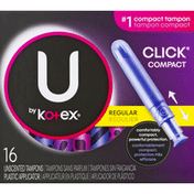 U by Kotex Click Compact Tampons