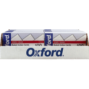 Oxford Index Cards, Ruled, White
