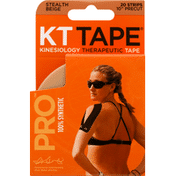 KT Tape Therapeutic Tape, Stealth Beige, 10 Inch Precut