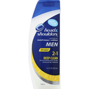 Head & Shoulders Dandruff Shampoo + Conditioner, Deep Clean, 2 in 1
