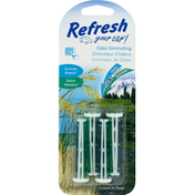 Refresh Your Car Auto Vent Sticks, Summer Breeze/Alpine Meadow