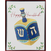 Caspari Greeting Cards with Envelopes, Happy Hanukkah