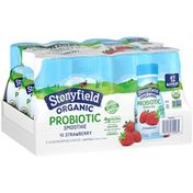 Stonyfield Organic Organic Strawberry Probiotic Lowfat Yogurt Smoothie