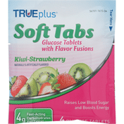 True Plus Glucose Tablets, Kiwi-Strawberry