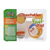 Lunchables Cracker Stackers, Turkey + Cheddar
