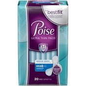 Poise Thin-Shape Incontinence Pads