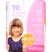 Tippy Toes Training Pants for Girls, 4T-5T (38+ lb)