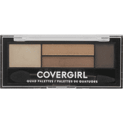 CoverGirl Eye Shadow Quads, Go For The Golds, Female Cosmetics