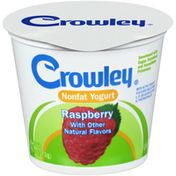 Crowley Nonfat Raspberry Yogurt
