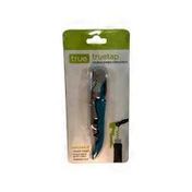 True Fabrications Teal True Tap Double Hinged Corkscrew