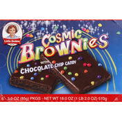Little Debbie Cosmic Brownies, with Chocolate Chip Candies
