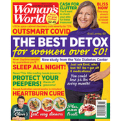 Woman's World Magazine, The Best Detox, March 2021