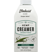 Elmhurst Hemp Creamer, Original, Unsweetened