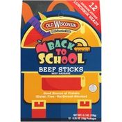 Old Wisconsin Back to School Beef Sausage Sticks