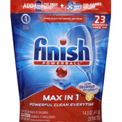 Finish Automatic Dishwasher Detergent, with Lemon Scent, Wrapper Free Tabs