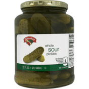 Hannaford Whole Sour Pickles
