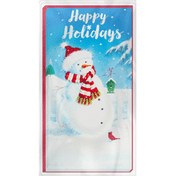 Hallmark Festive Snowman Pack of Christmas Money or Gift Card Holders Cards With Envelopes