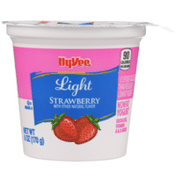 Hy-Vee Strawberry Light Nonfat Yogurt