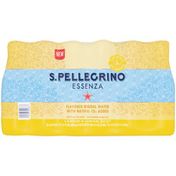 S.Pellegrino Essenza Lemon & Lemon Zest Flavored Mineral Water