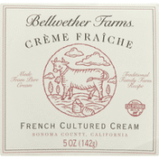 Bellwether Farms Cultured Cream, French, Creme Fraiche