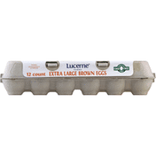 Lucerne Eggs, Grade A, Brown, Extra Large