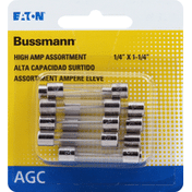 Bussmann Fuses, AGC, High Amp Assortment